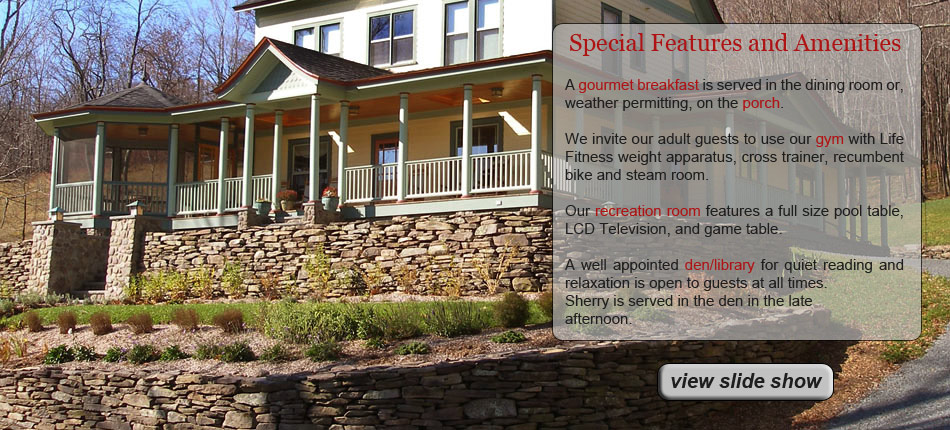 bed and breakfast amenities