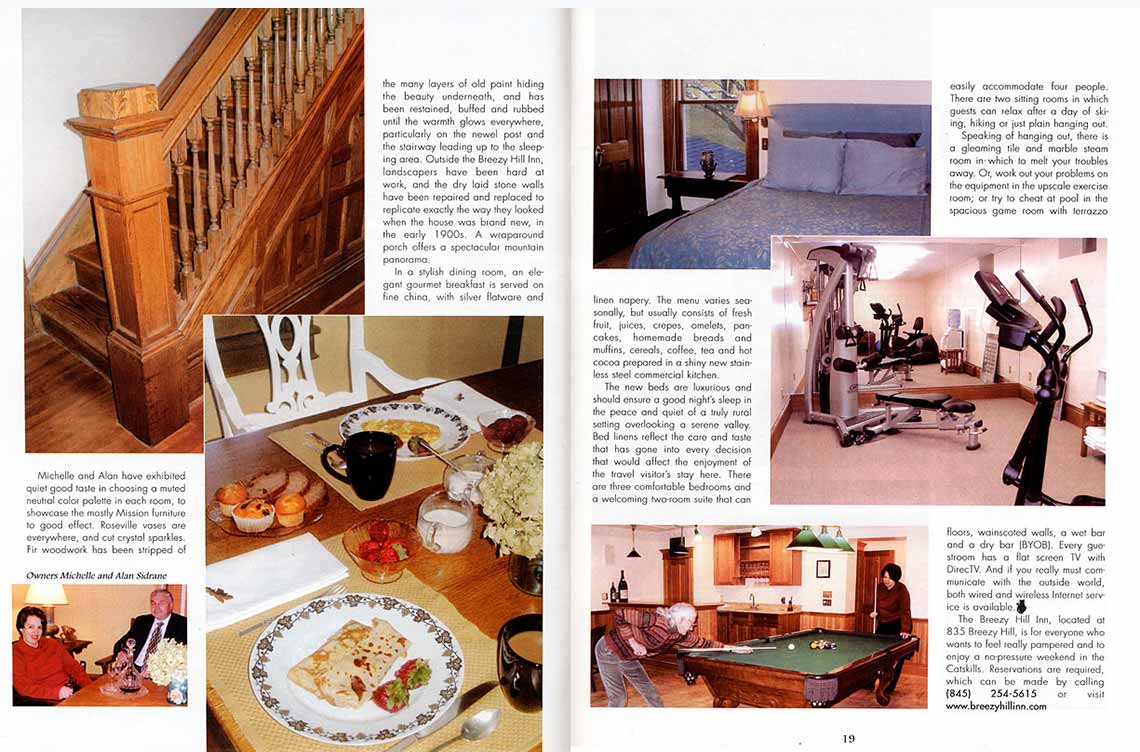 Kaatskill Life Magazine Page